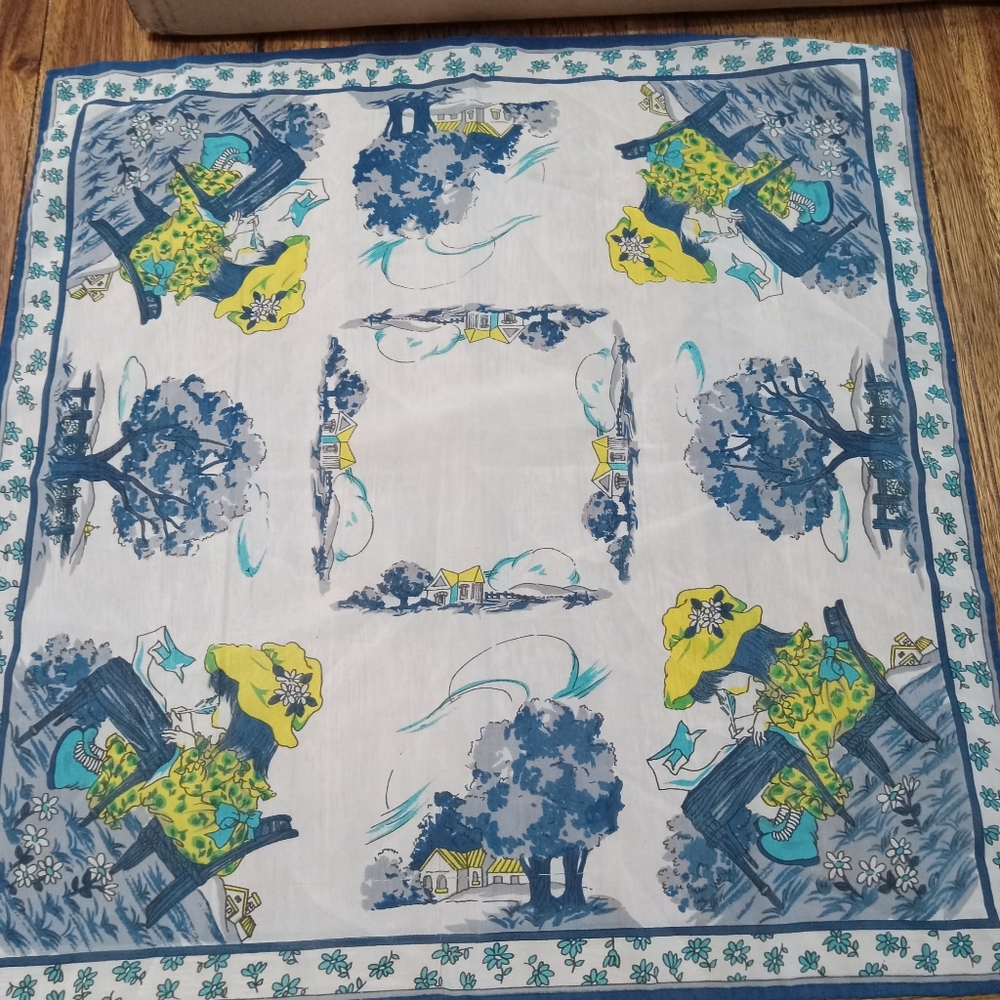 Nasharr freres scarf vintage